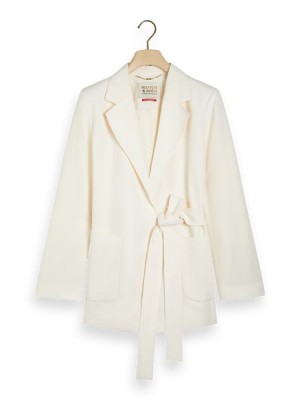 Blazers Scotch & Soda Wrap Mujer Beige | SN-SAS56827