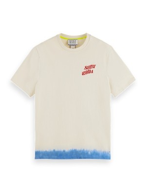 Camiseta Scotch & Soda Amsterdam Beat Hombre Grises | SN-SAS56496