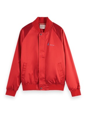 Chamarras Scotch & Soda Souvenir Hombre Rojos | SN-SAS56606