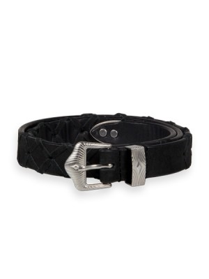 Cinturones Scotch & Soda Xxx Braided Mujer Negros | SN-SAS56907