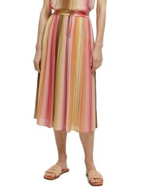 Falda Scotch & Soda Plisado Midi Mujer Multicolor | SN-SAS56790
