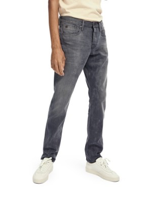 Jeans Scotch & Soda Ralston - Concrete Bleach | Regular Slim Fit Hombre Grises | SN-SAS56545