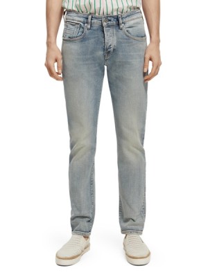 Jeans Scotch & Soda The Ralston Regular Slim Fit Hombre Azules | SN-SAS56535