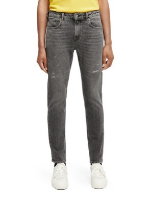 Jeans Scotch & Soda The Skim Super-slim Fit Hombre Negros | SN-SAS56537