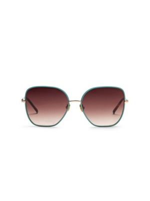 Lentes de Sol Scotch & Soda Pristina Mujer Dorados Verde Menta | SN-SAS56896