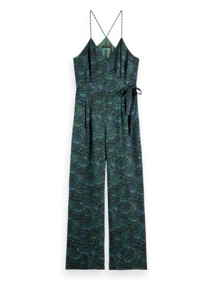 Mono Scotch & Soda Waisted Detail Mujer Verdes | SN-SAS56815