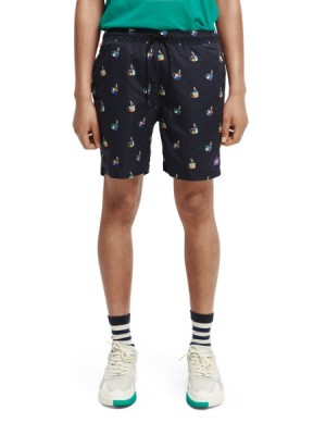 Nadar Scotch & Soda Mid-length Printed Swim Hombre Multicolor | SN-SAS56665