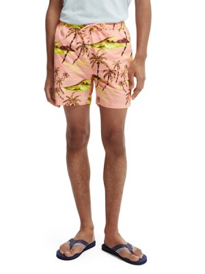 Nadar Scotch & Soda Mid-length Printed Swim Hombre Multicolor | SN-SAS56675
