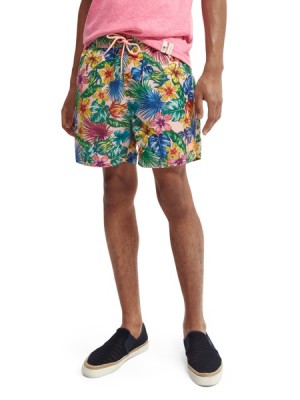 Nadar Scotch & Soda Mid-length Printed Swim Hombre Multicolor | SN-SAS56679