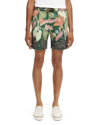 Nadar Scotch & Soda Mid-length Printed Swim Hombre Multicolor | SN-SAS56684