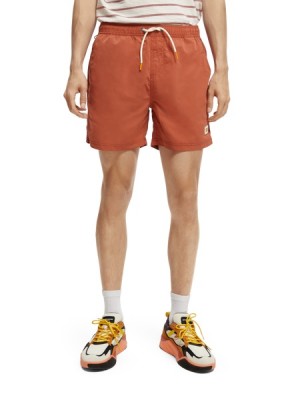 Nadar Scotch & Soda -length Printed Swim Hombre Naranjas Camuflados | SN-SAS56678