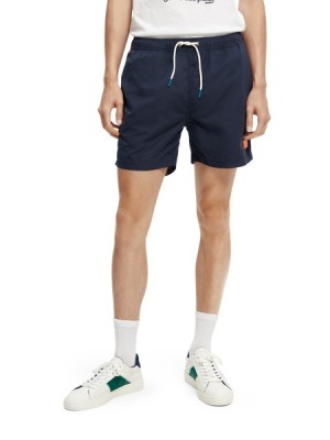 Nadar Scotch & Soda -length Printed Swim Hombre Azul Marino | SN-SAS56681