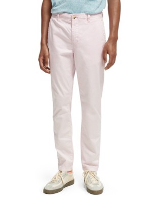 Pantalon Scotch & Soda Mott Super Slim-fit Hombre Rosas | SN-SAS56572