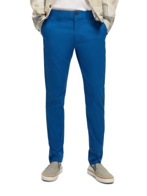 Pantalon Scotch & Soda Mott Super-slim Fit Hombre Azules | SN-SAS56555