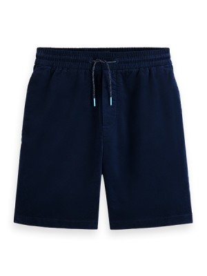 Short Scotch & Soda Corduroy Sweat Hombre Grises | SN-SAS56648