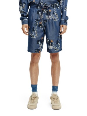 Short Scotch & Soda Relaxed Fit Printed Hombre Multicolor | SN-SAS56642