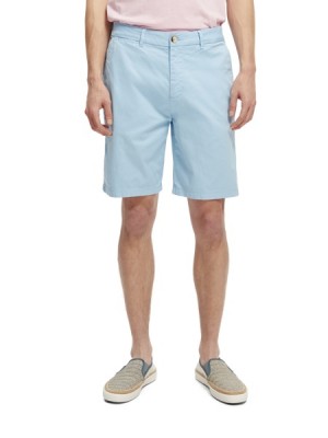 Short Scotch & Soda The Stuart Garment-dyed Hombre Azules | SN-SAS56655