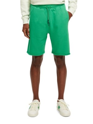 Short Scotch & Soda Unisex Organic Algodon Sweat Hombre Verdes | SN-SAS56632