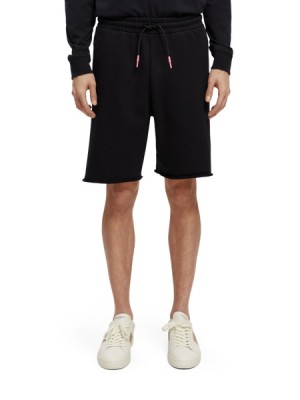 Short Scotch & Soda Unisex Organic Algodon Sweat Hombre Azul Marino | SN-SAS56633