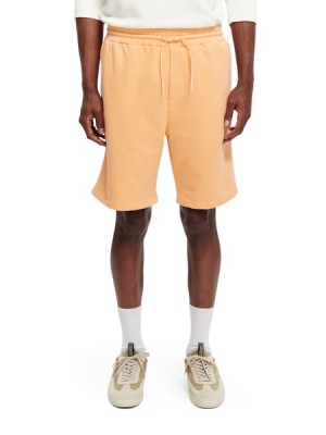 Short Scotch & Soda Unisex Organic Algodon Mujer Creme | SN-SAS56874