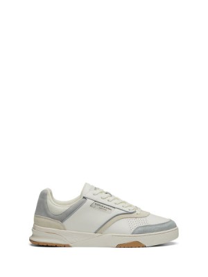 Tenis Scotch & Soda Court Cup Hombre Blancos | SN-SAS56686